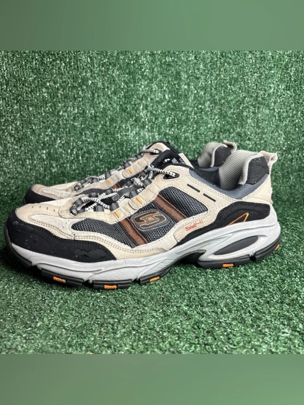 Skechers Men's Vigor 2.0 Trait‎ 51241EW Memory Foam Sneakers Size 12 EXTRA WIDE
